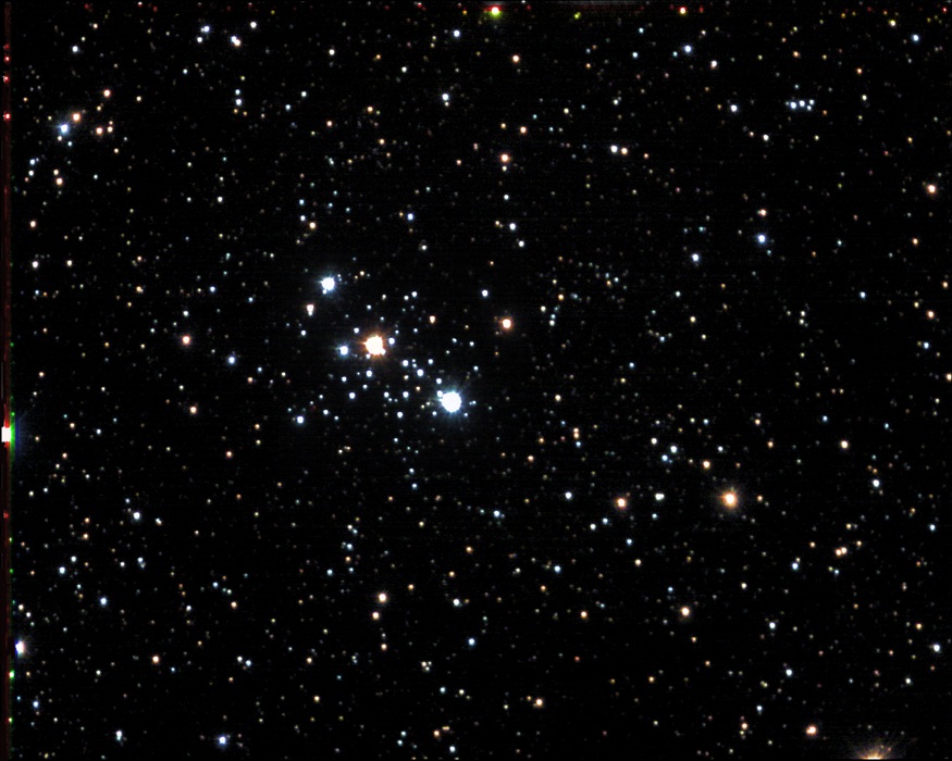 M-103, open star cluster