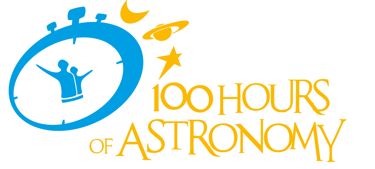 100 hours of astronomy logo