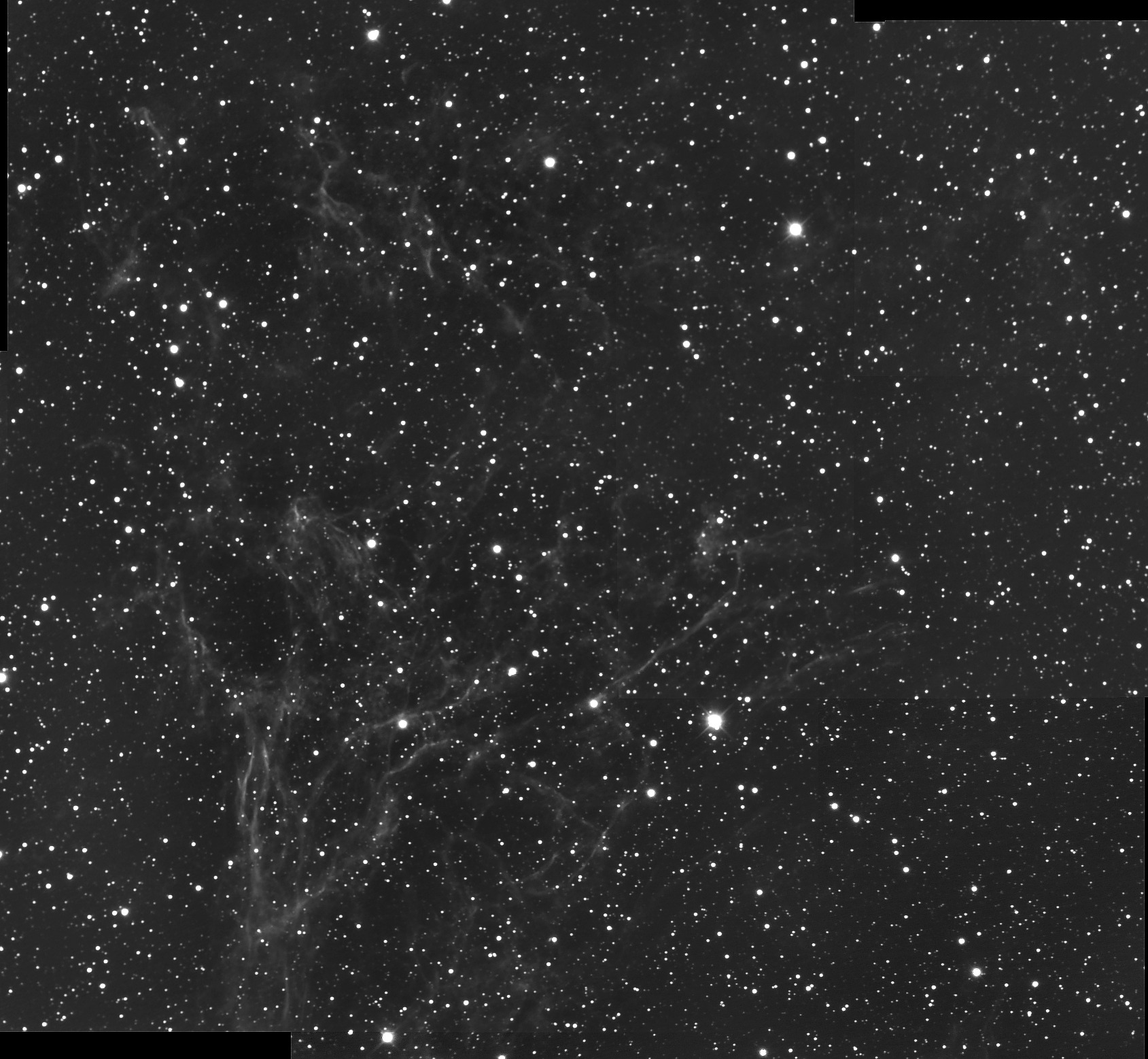 Pickering's Triangle - part of the Veil Nebula