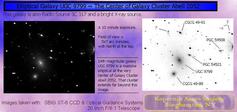 Elliptical Galaxy UGC 9799