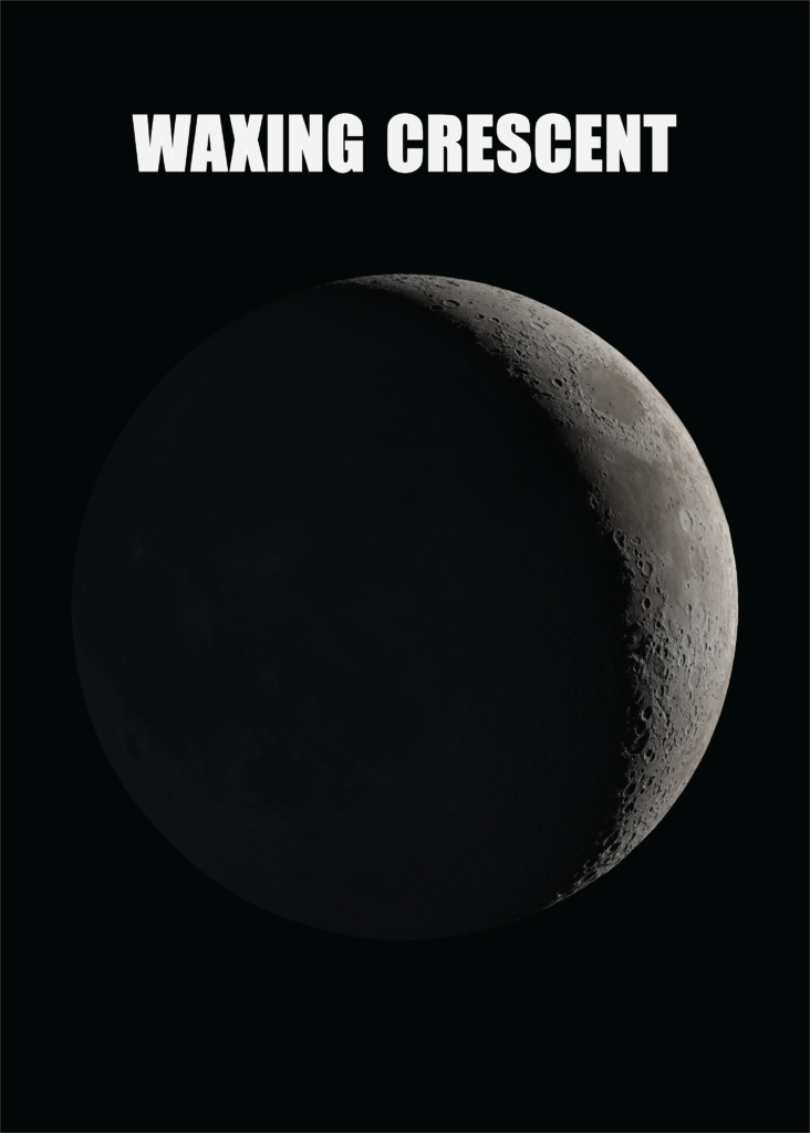 Waxing Crescent Moon marks countdown to Harvest Moon